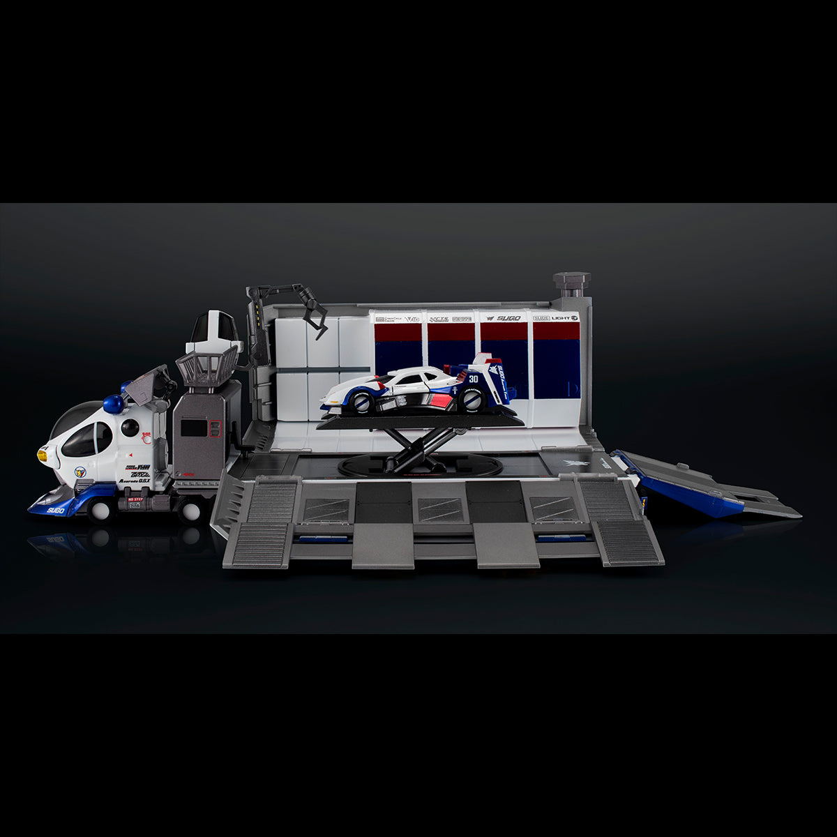 PRE-ORDER MegaHouse - Cyber Formula Collection DX - Future GPX Cyber Formula - Sugolegerd 10V5000: Livery Edition [EXCLUSIVE]