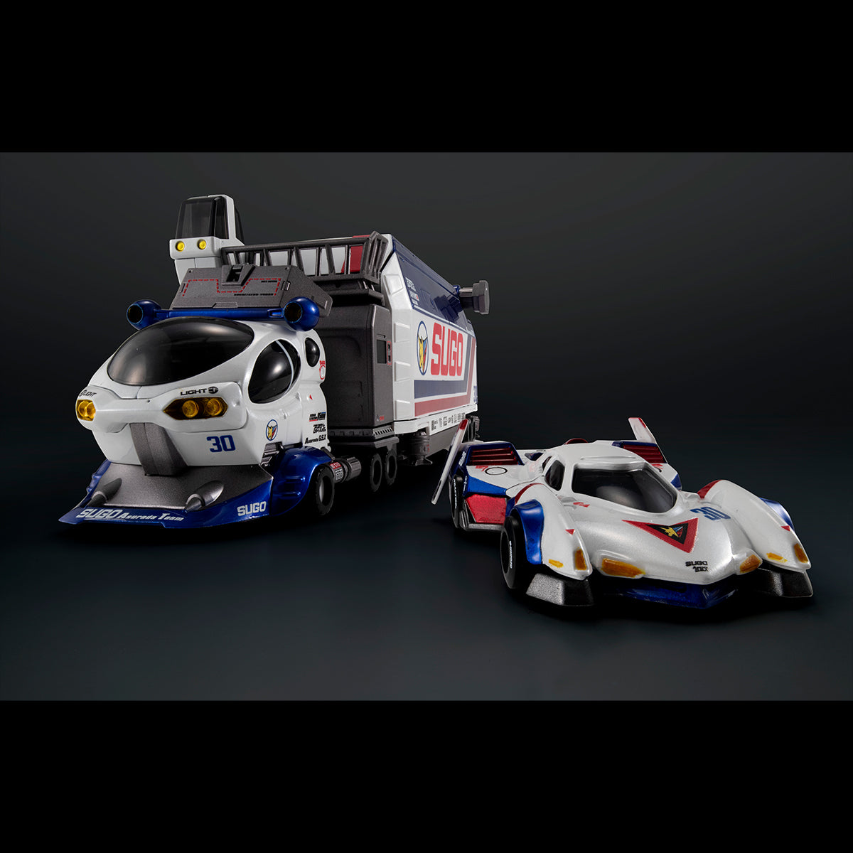 PRE-ORDER MegaHouse - Cyber Formula Collection DX - Future GPX Cyber Formula - Sugolegerd 10V5000: Livery Edition [EXCLUSIVE]