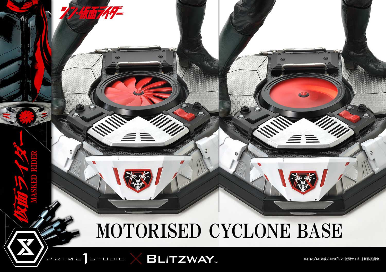 PRE-ORDER Prime1 Studio - Premium Masterline - Shin Kamen Rider - Kamen Rider 1/4