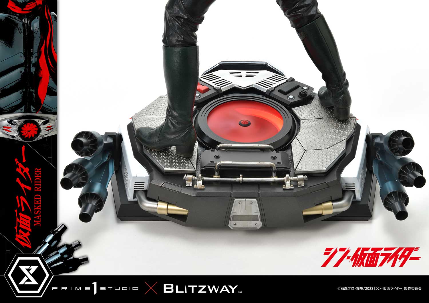 PRE-ORDER Prime1 Studio - Premium Masterline - Shin Kamen Rider - Kamen Rider 1/4