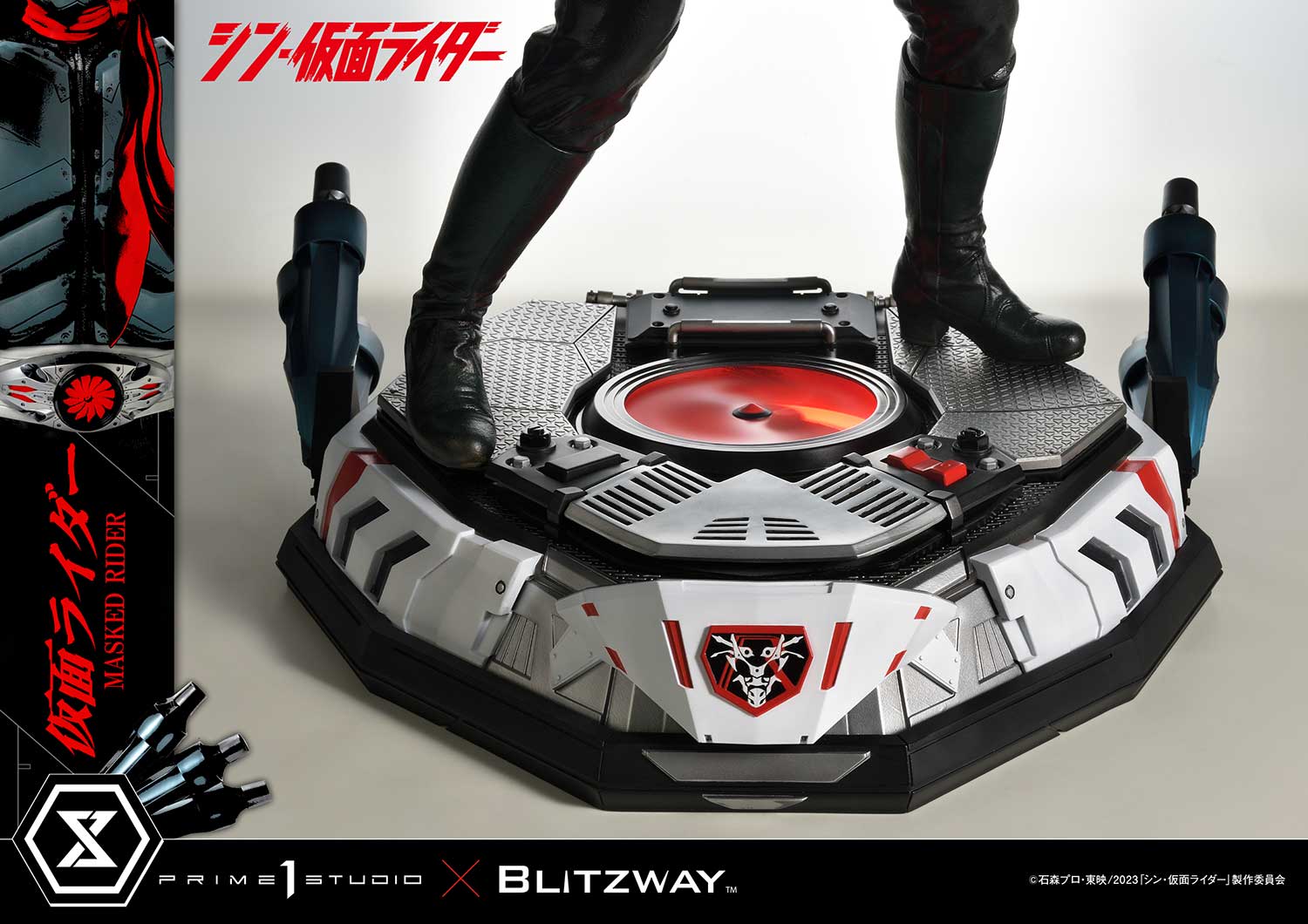 PRE-ORDER Prime1 Studio - Premium Masterline - Shin Kamen Rider - Kamen Rider 1/4