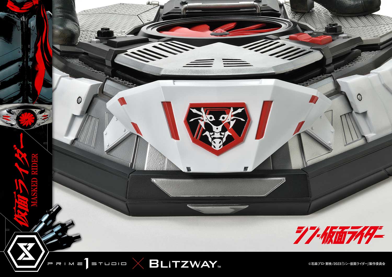 PRE-ORDER Prime1 Studio - Premium Masterline - Shin Kamen Rider - Kamen Rider 1/4