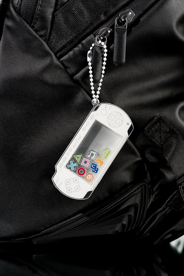 PRE-ORDER Good Smile Company - PSP™ (PlayStation™Portable) Rattle Acrylic Keychain: White Ver.