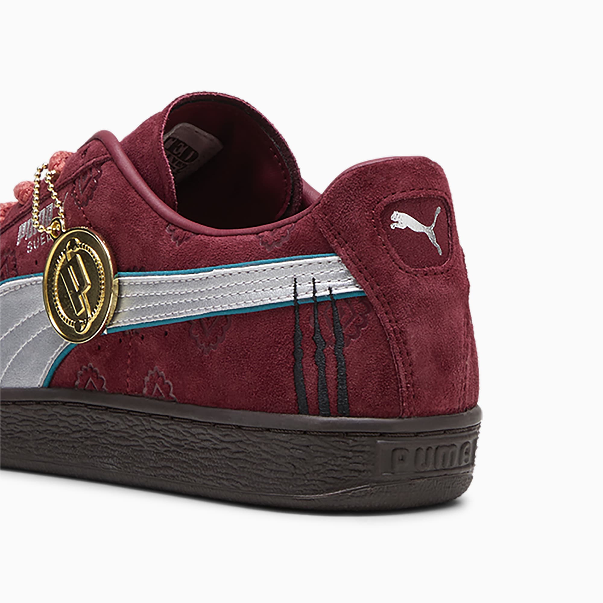 SPECIAL ORDER Puma - Unisex PUMA x One Piece Red Hair Shanks Suede Sneakers (Team Regal Red-PUMA Silver) [JP EXCLUSIVE]