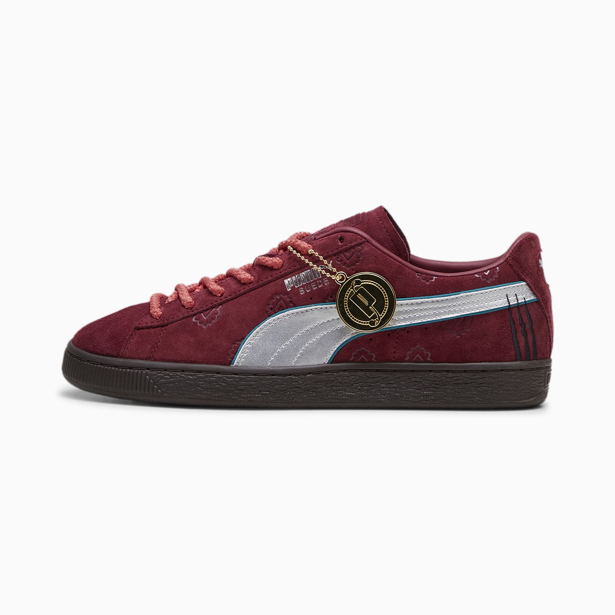 SPECIAL ORDER Puma - Unisex PUMA x One Piece Red Hair Shanks Suede Sneakers (Team Regal Red-PUMA Silver) [JP EXCLUSIVE]