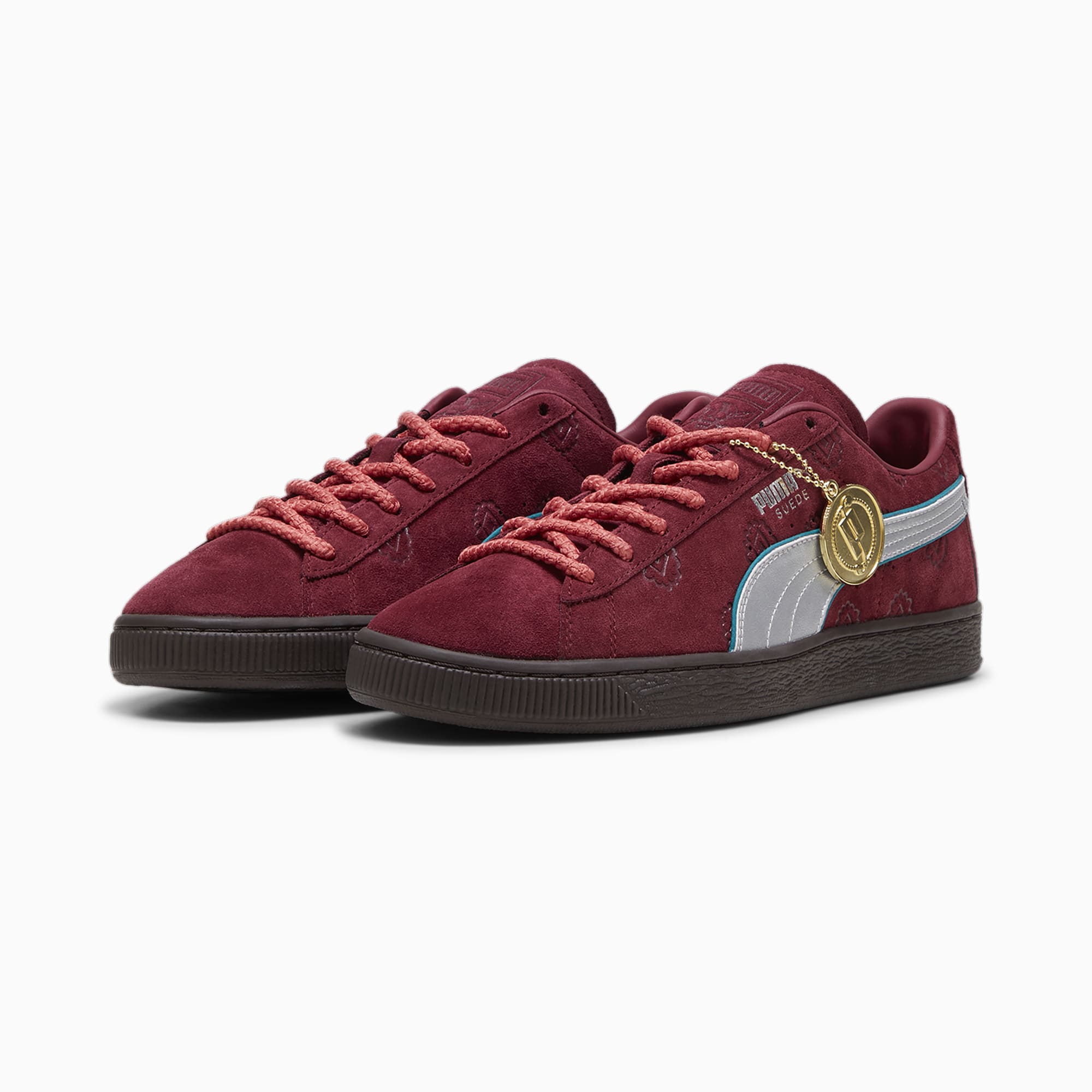 SPECIAL ORDER Puma - Unisex PUMA x One Piece Red Hair Shanks Suede Sneakers (Team Regal Red-PUMA Silver) [JP EXCLUSIVE]
