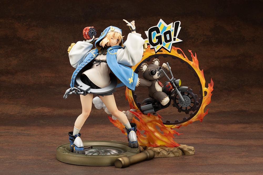 PRE-ORDER Kotobukiya - GUILTY GEAR -STRIVE- - Bridget with Return of the Killing Machine 1/7