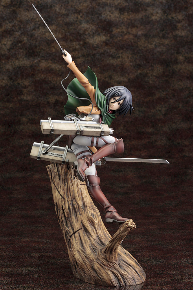 PRE-ORDER Kotobukiya - ARTFX J - Attack on Titan - Mikasa Ackerman: Renewal Package Ver. 1/8 [April 2024 Release]