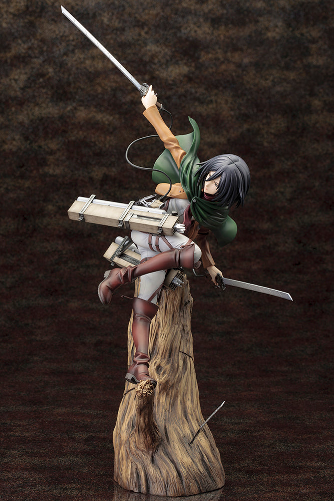 PRE-ORDER Kotobukiya - ARTFX J - Attack on Titan - Mikasa Ackerman: Renewal Package Ver. 1/8 [April 2024 Release]