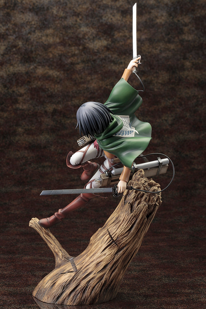PRE-ORDER Kotobukiya - ARTFX J - Attack on Titan - Mikasa Ackerman: Renewal Package Ver. 1/8 [April 2024 Release]