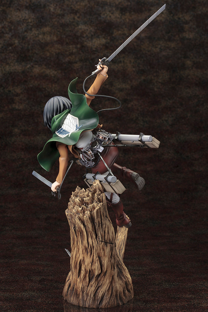 PRE-ORDER Kotobukiya - ARTFX J - Attack on Titan - Mikasa Ackerman: Renewal Package Ver. 1/8 [April 2024 Release]