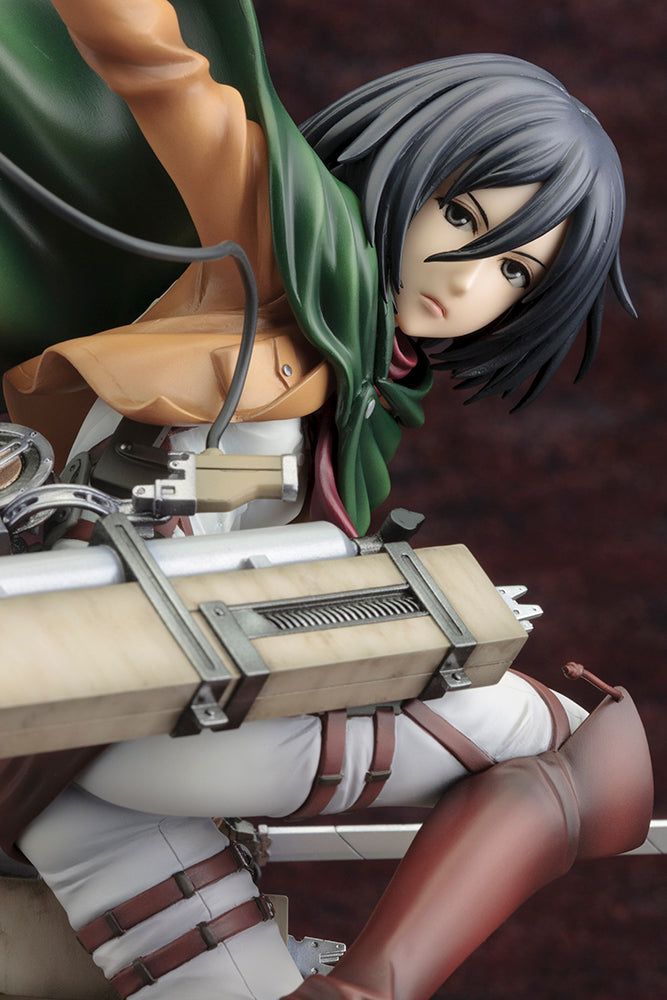PRE-ORDER Kotobukiya - ARTFX J - Attack on Titan - Mikasa Ackerman: Renewal Package Ver. 1/8 [April 2024 Release]