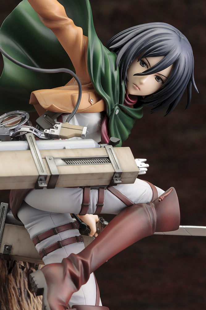 PRE-ORDER Kotobukiya - ARTFX J - Attack on Titan - Mikasa Ackerman: Renewal Package Ver. 1/8 [April 2024 Release]
