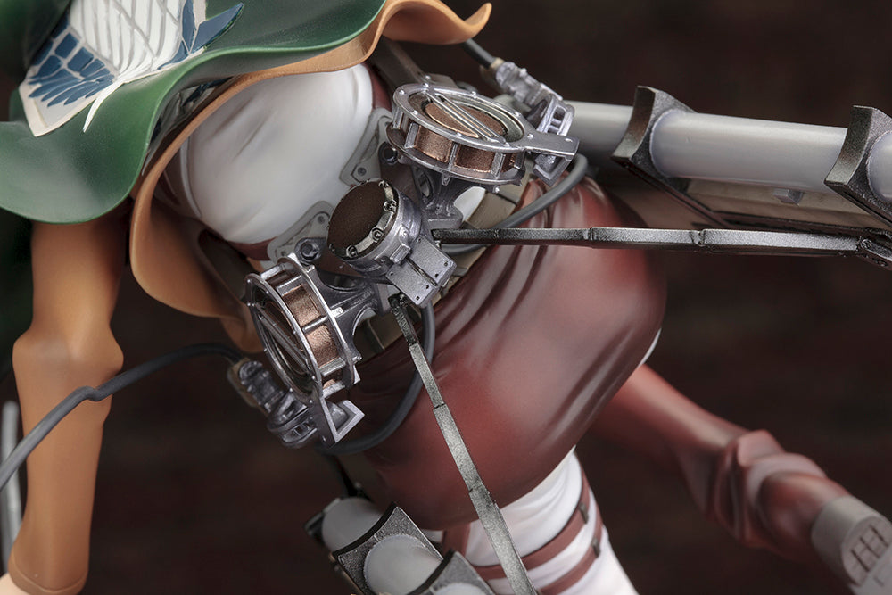 PRE-ORDER Kotobukiya - ARTFX J - Attack on Titan - Mikasa Ackerman: Renewal Package Ver. 1/8 [April 2024 Release]