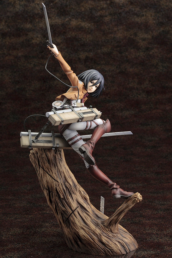 PRE-ORDER Kotobukiya - ARTFX J - Attack on Titan - Mikasa Ackerman: Renewal Package Ver. 1/8 [April 2024 Release]