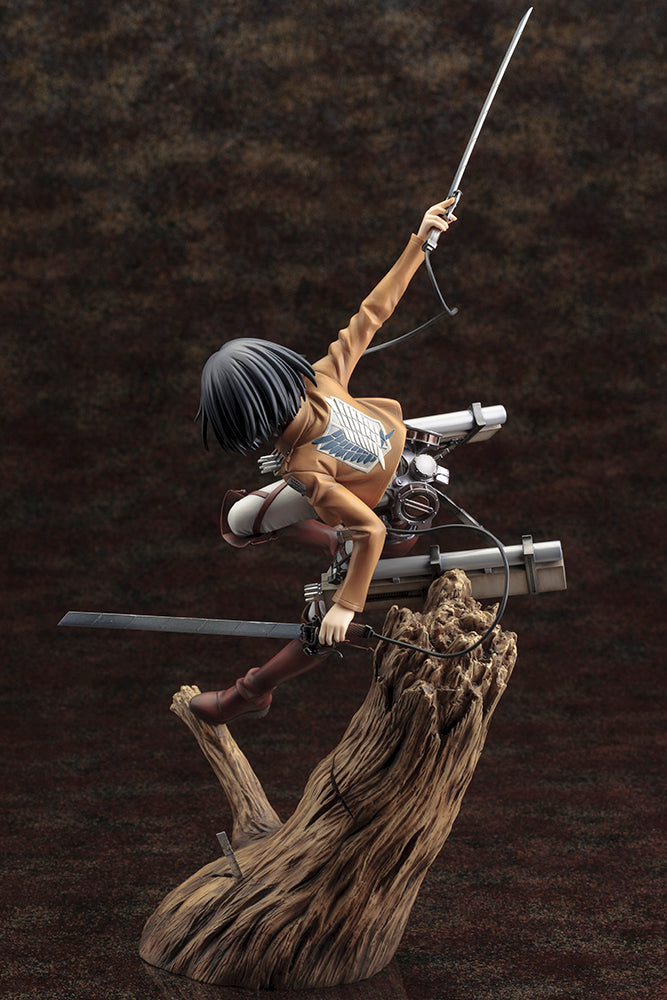 PRE-ORDER Kotobukiya - ARTFX J - Attack on Titan - Mikasa Ackerman: Renewal Package Ver. 1/8 [April 2024 Release]
