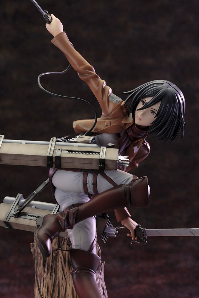 PRE-ORDER Kotobukiya - ARTFX J - Attack on Titan - Mikasa Ackerman: Renewal Package Ver. 1/8 [April 2024 Release]