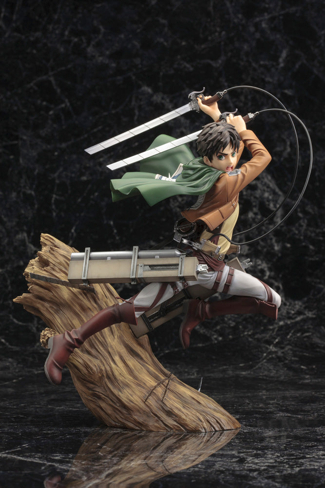 PRE-ORDER Kotobukiya - ARTFX J - Attack on Titan - Eren Yeager: Renewal Package Ver. 1/8 [April 2024 Release]