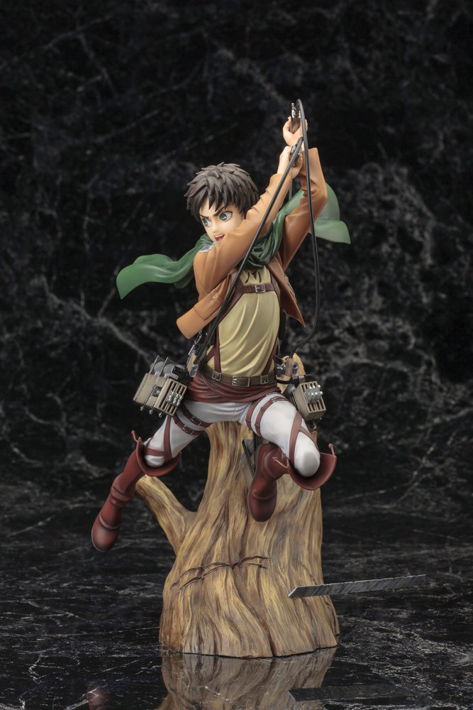 PRE-ORDER Kotobukiya - ARTFX J - Attack on Titan - Eren Yeager: Renewal Package Ver. 1/8 [April 2024 Release]