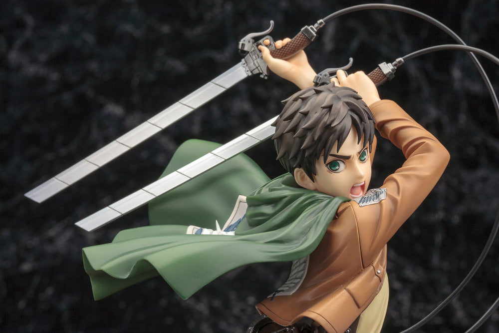 PRE-ORDER Kotobukiya - ARTFX J - Attack on Titan - Eren Yeager: Renewal Package Ver. 1/8 [April 2024 Release]