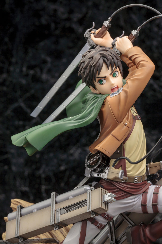 PRE-ORDER Kotobukiya - ARTFX J - Attack on Titan - Eren Yeager: Renewal Package Ver. 1/8 [April 2024 Release]