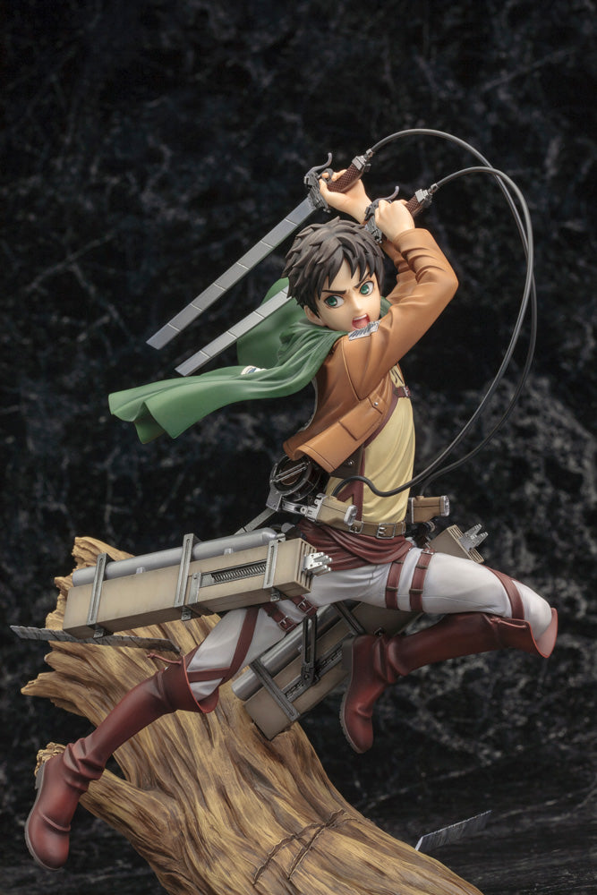 PRE-ORDER Kotobukiya - ARTFX J - Attack on Titan - Eren Yeager: Renewal Package Ver. 1/8 [April 2024 Release]