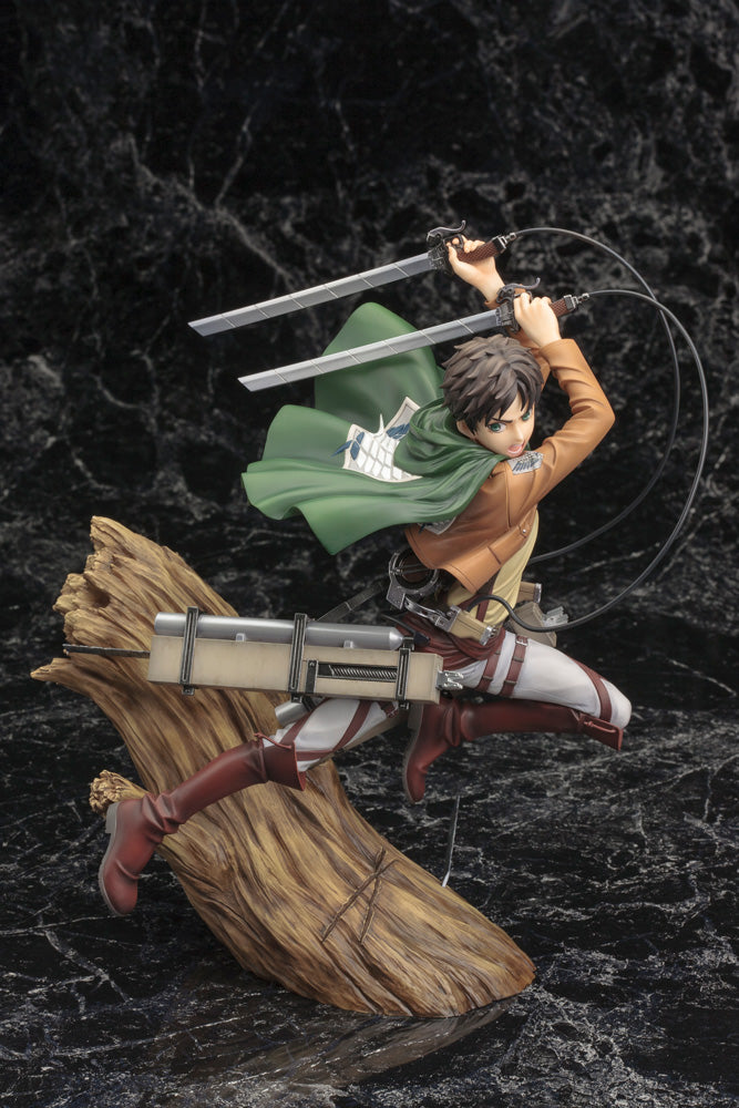 PRE-ORDER Kotobukiya - ARTFX J - Attack on Titan - Eren Yeager: Renewal Package Ver. 1/8 [April 2024 Release]