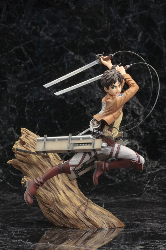 PRE-ORDER Kotobukiya - ARTFX J - Attack on Titan - Eren Yeager: Renewal Package Ver. 1/8 [April 2024 Release]