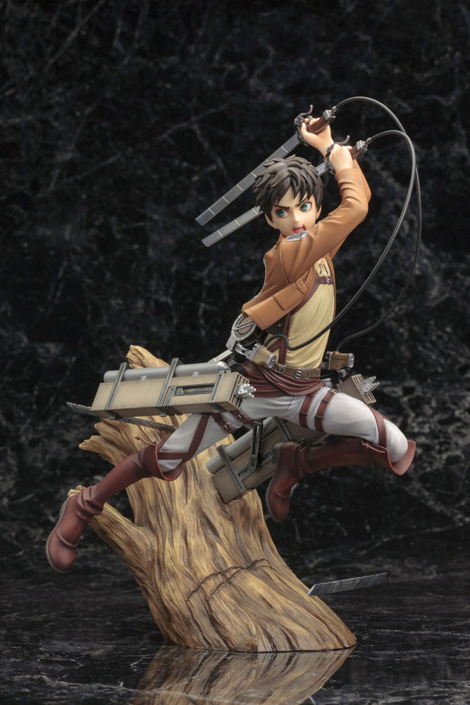 PRE-ORDER Kotobukiya - ARTFX J - Attack on Titan - Eren Yeager: Renewal Package Ver. 1/8 [April 2024 Release]