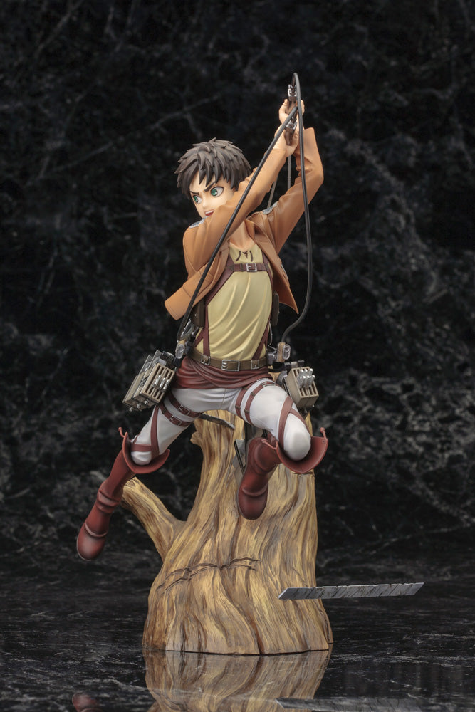 PRE-ORDER Kotobukiya - ARTFX J - Attack on Titan - Eren Yeager: Renewal Package Ver. 1/8 [April 2024 Release]