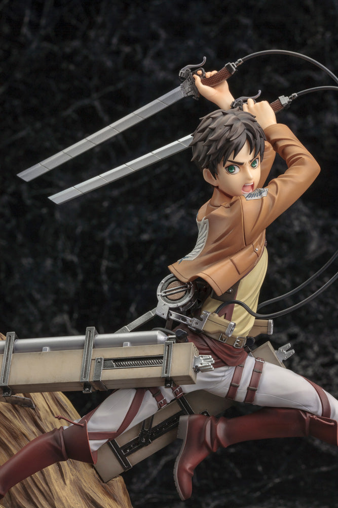 PRE-ORDER Kotobukiya - ARTFX J - Attack on Titan - Eren Yeager: Renewal Package Ver. 1/8 [April 2024 Release]