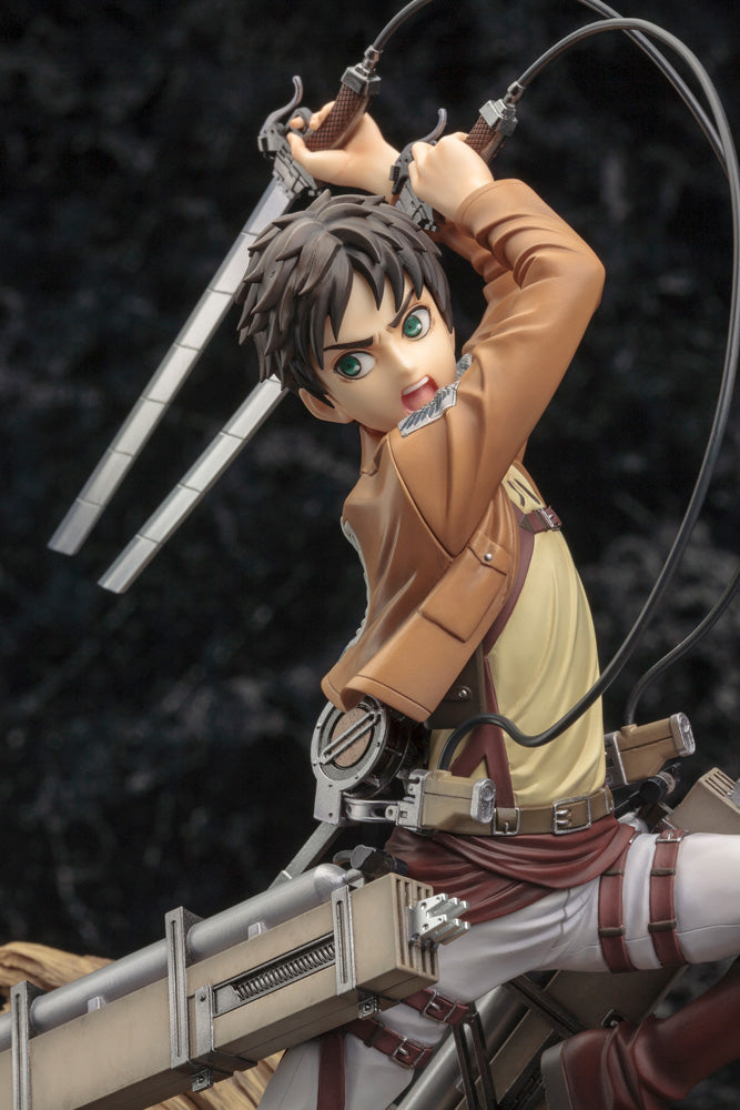 PRE-ORDER Kotobukiya - ARTFX J - Attack on Titan - Eren Yeager: Renewal Package Ver. 1/8 [April 2024 Release]