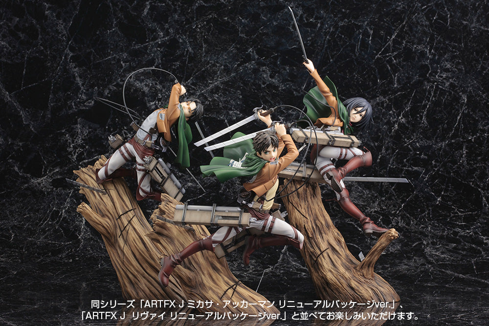 PRE-ORDER Kotobukiya - ARTFX J - Attack on Titan - Eren Yeager: Renewal Package Ver. 1/8 [April 2024 Release]