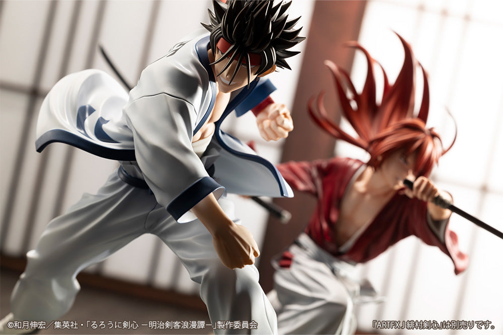 PRE-ORDER Kotobukiya - ARTFX J - Rurouni Kenshin - Sanosuke Sagara 1/8