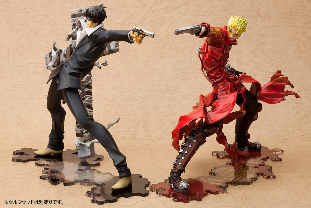 PRE-ORDER Kotobukiya - ARTFX J - TRIGUN Badlands Rumble - Vash the Stampede: Renewal Package Ver. 1/8