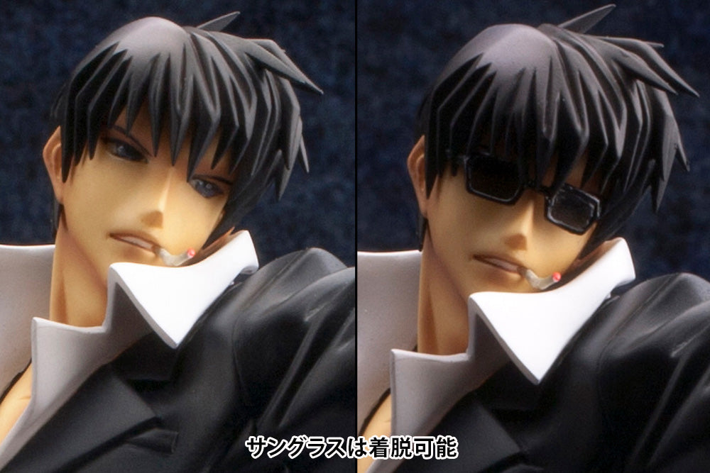 PRE-ORDER Kotobukiya - ARTFX J - TRIGUN Badlands Rumble - Nicholas D. Wolfwood: Renewal Package Ver. 1/8