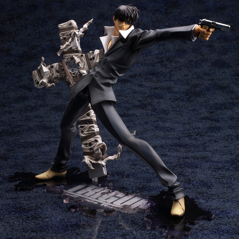 PRE-ORDER Kotobukiya - ARTFX J - TRIGUN Badlands Rumble - Nicholas D. Wolfwood: Renewal Package Ver. 1/8
