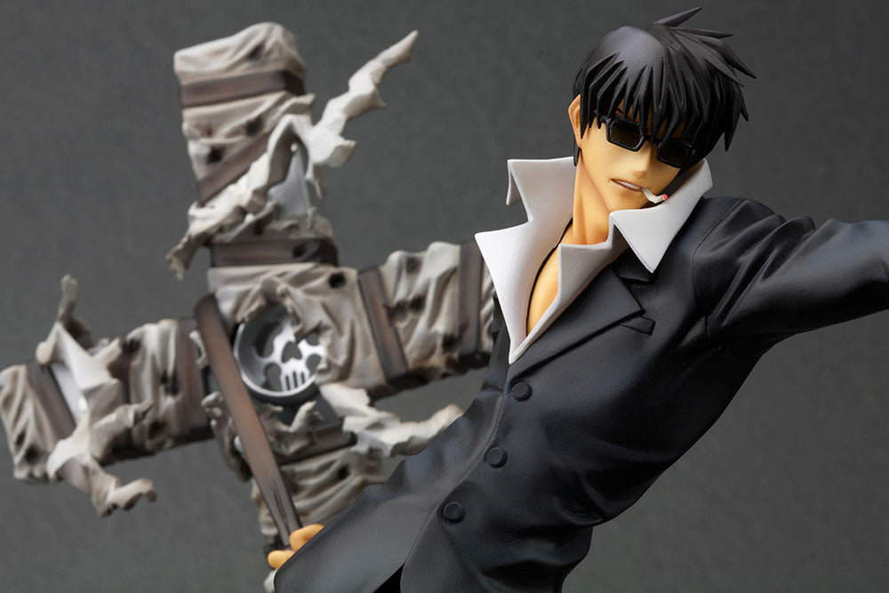 PRE-ORDER Kotobukiya - ARTFX J - TRIGUN Badlands Rumble - Nicholas D. Wolfwood: Renewal Package Ver. 1/8