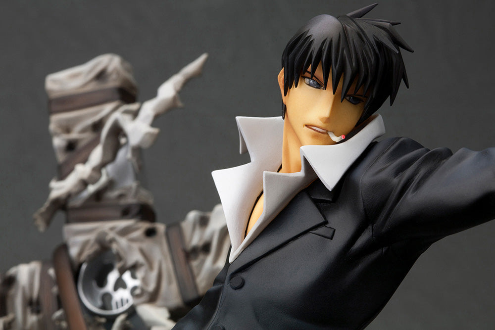 PRE-ORDER Kotobukiya - ARTFX J - TRIGUN Badlands Rumble - Nicholas D. Wolfwood: Renewal Package Ver. 1/8