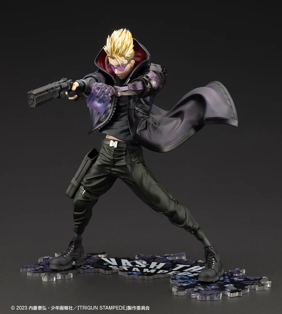 PRE-ORDER Kotobukiya - ARTFX J - Trigun Stampede - Vash the Stampede -The Gunman in Black- TRIGUN STAMPEDE Ver. 1/8 [EXCLUSIVE]