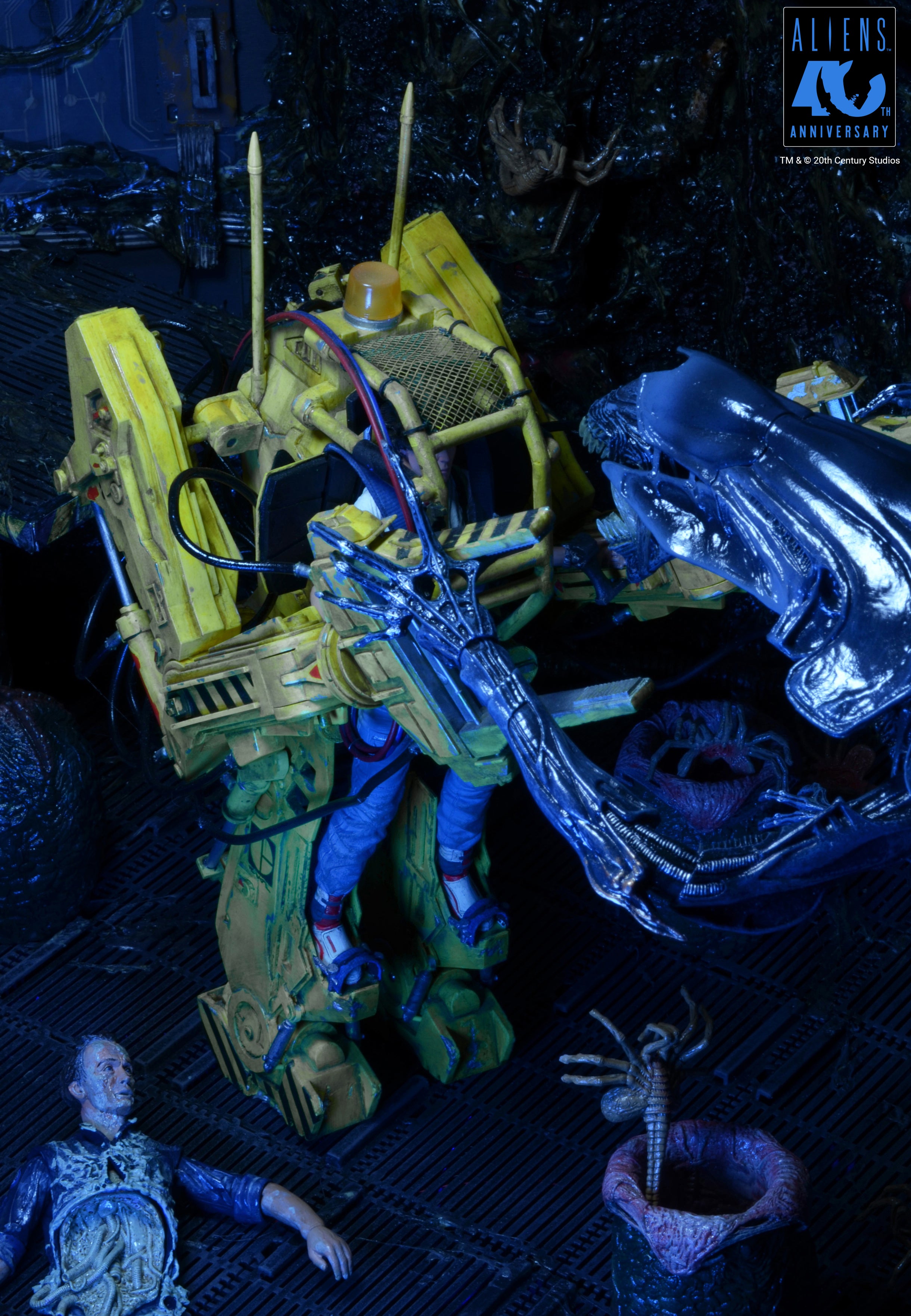 PRE-ORDER NECA - Aliens Deluxe Vehicle - 40th Anniversary Power Loader (P-5000)