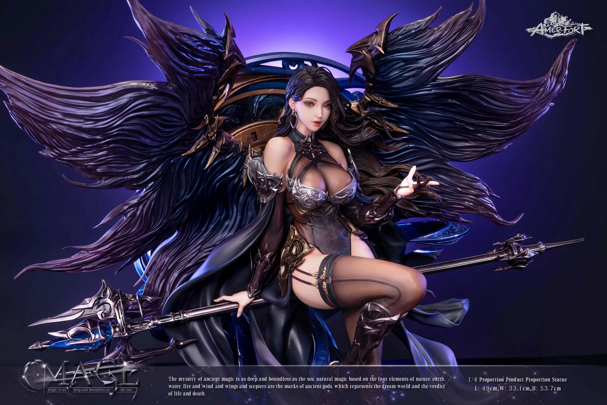 PRE-ORDER Piji Studio - Amerfort Elf Series - Mage 1/4