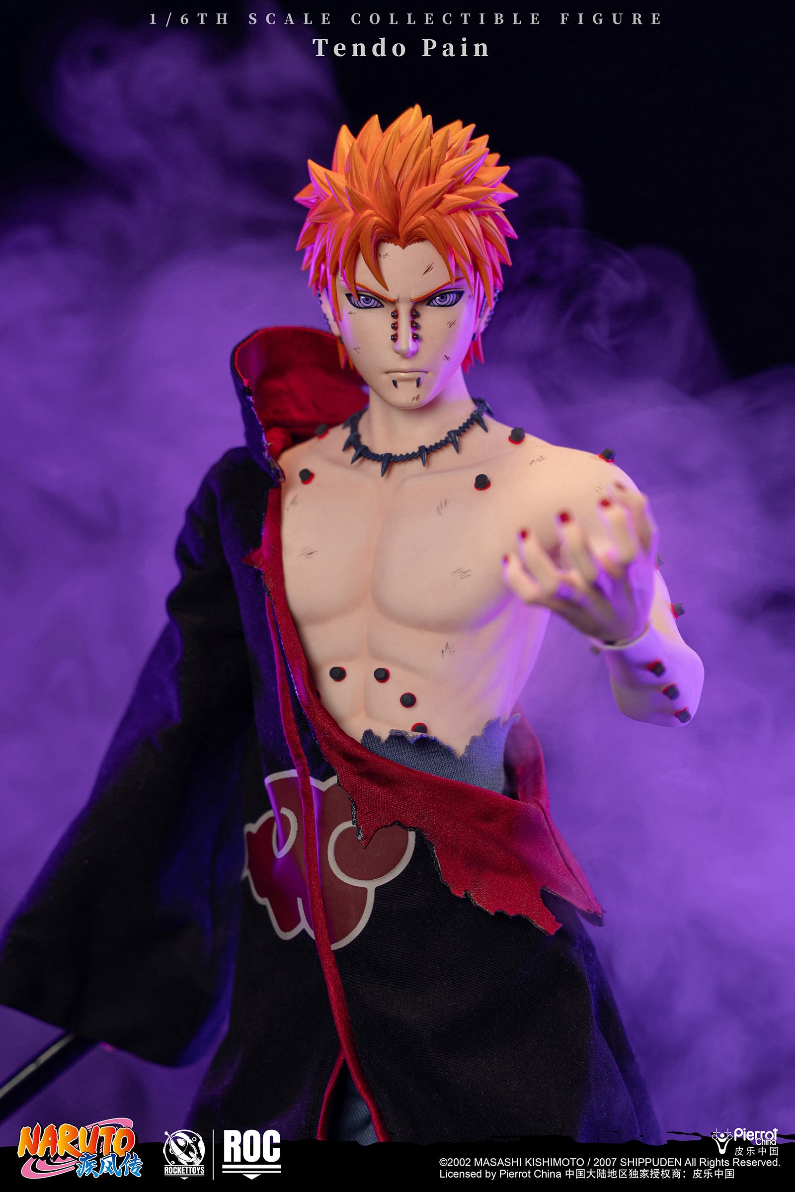 PRE-ORDER Rocket Toys - Naruto Shippuden - Pain (Tendo): Battle Damaged Ver. 1/6