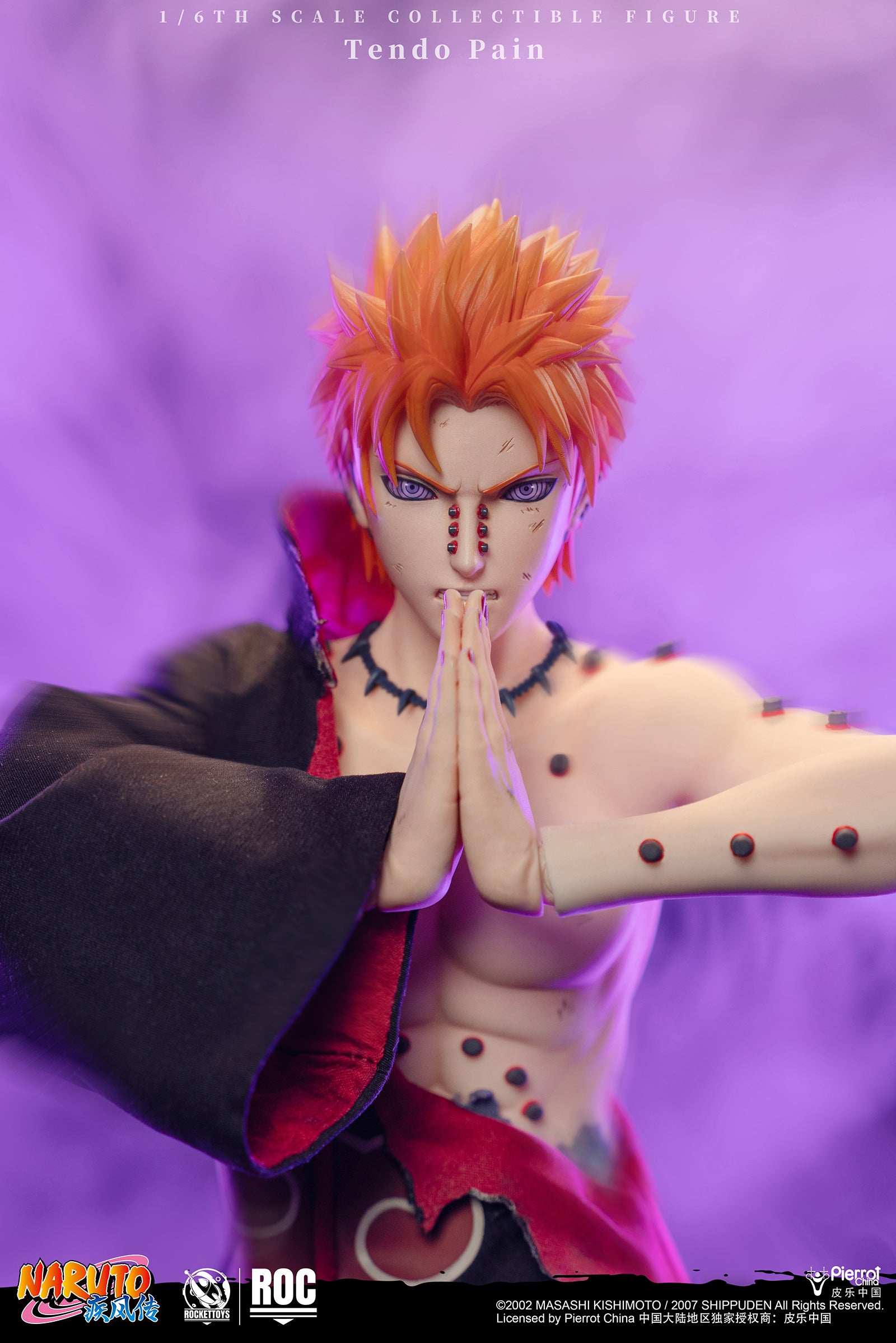 PRE-ORDER Rocket Toys - Naruto Shippuden - Pain (Tendo): Battle Damaged Ver. 1/6