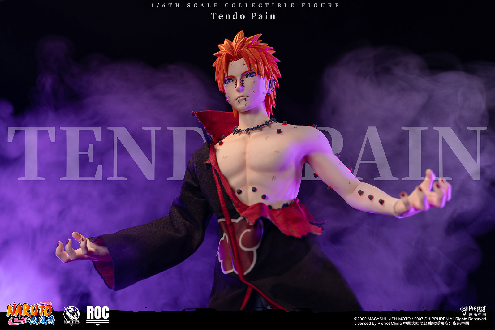 PRE-ORDER Rocket Toys - Naruto Shippuden - Pain (Tendo): Battle Damaged Ver. 1/6