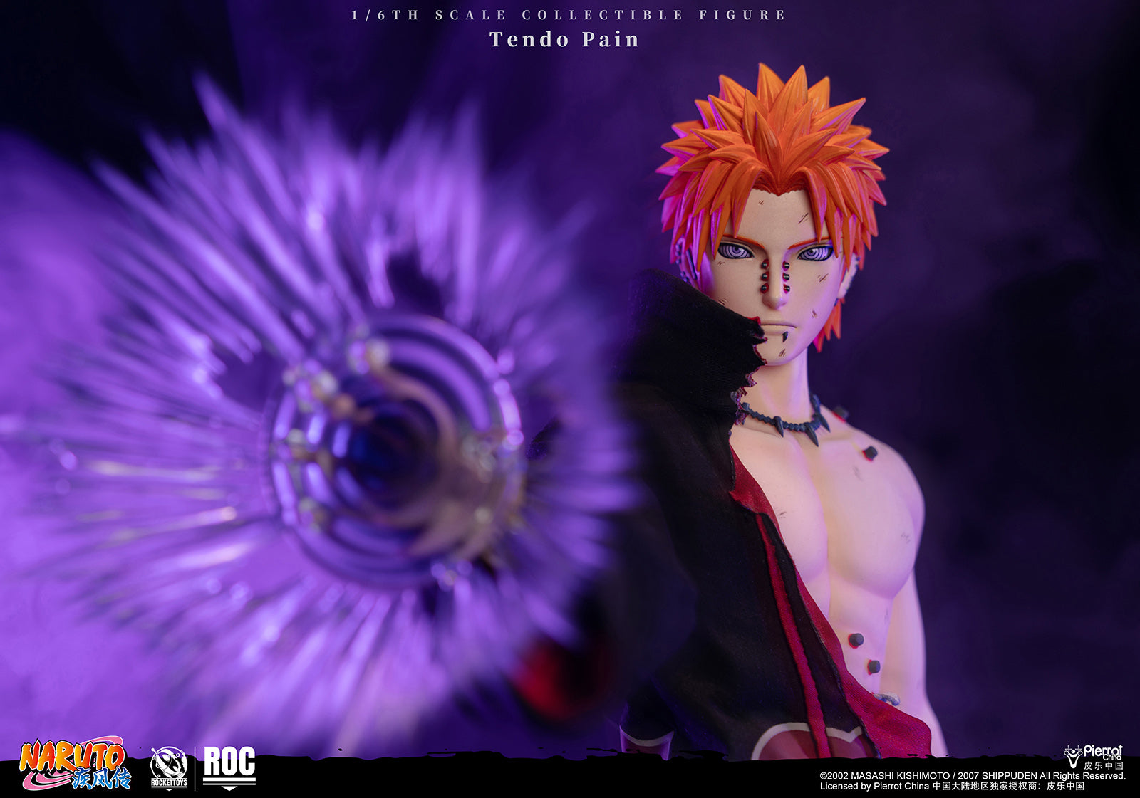 PRE-ORDER Rocket Toys - Naruto Shippuden - Pain (Tendo): Battle Damaged Ver. 1/6