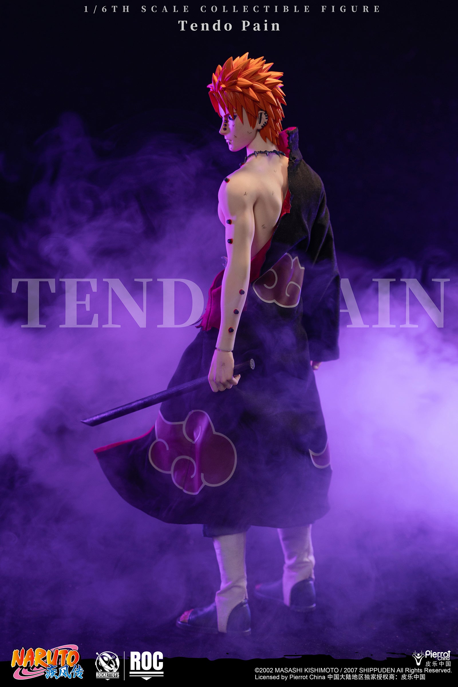 PRE-ORDER Rocket Toys - Naruto Shippuden - Pain (Tendo): Battle Damaged Ver. 1/6