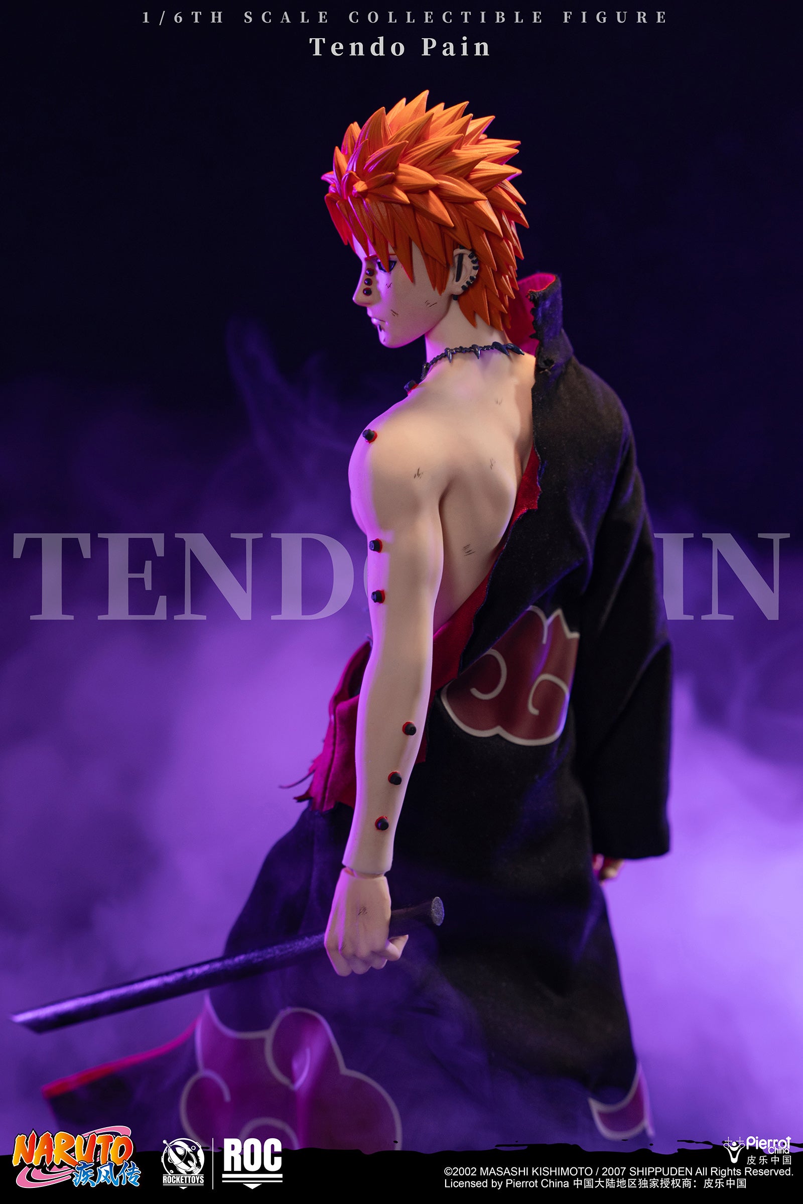 PRE-ORDER Rocket Toys - Naruto Shippuden - Pain (Tendo): Battle Damaged Ver. 1/6