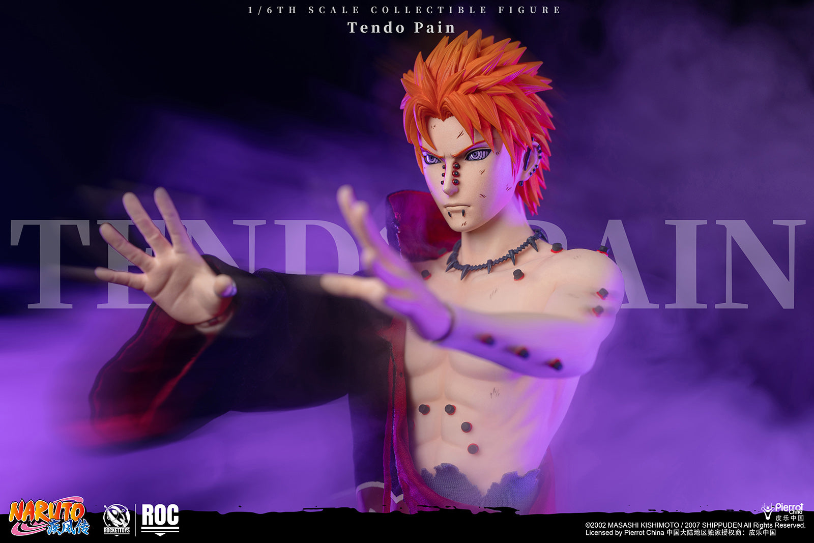 PRE-ORDER Rocket Toys - Naruto Shippuden - Pain (Tendo): Battle Damaged Ver. 1/6