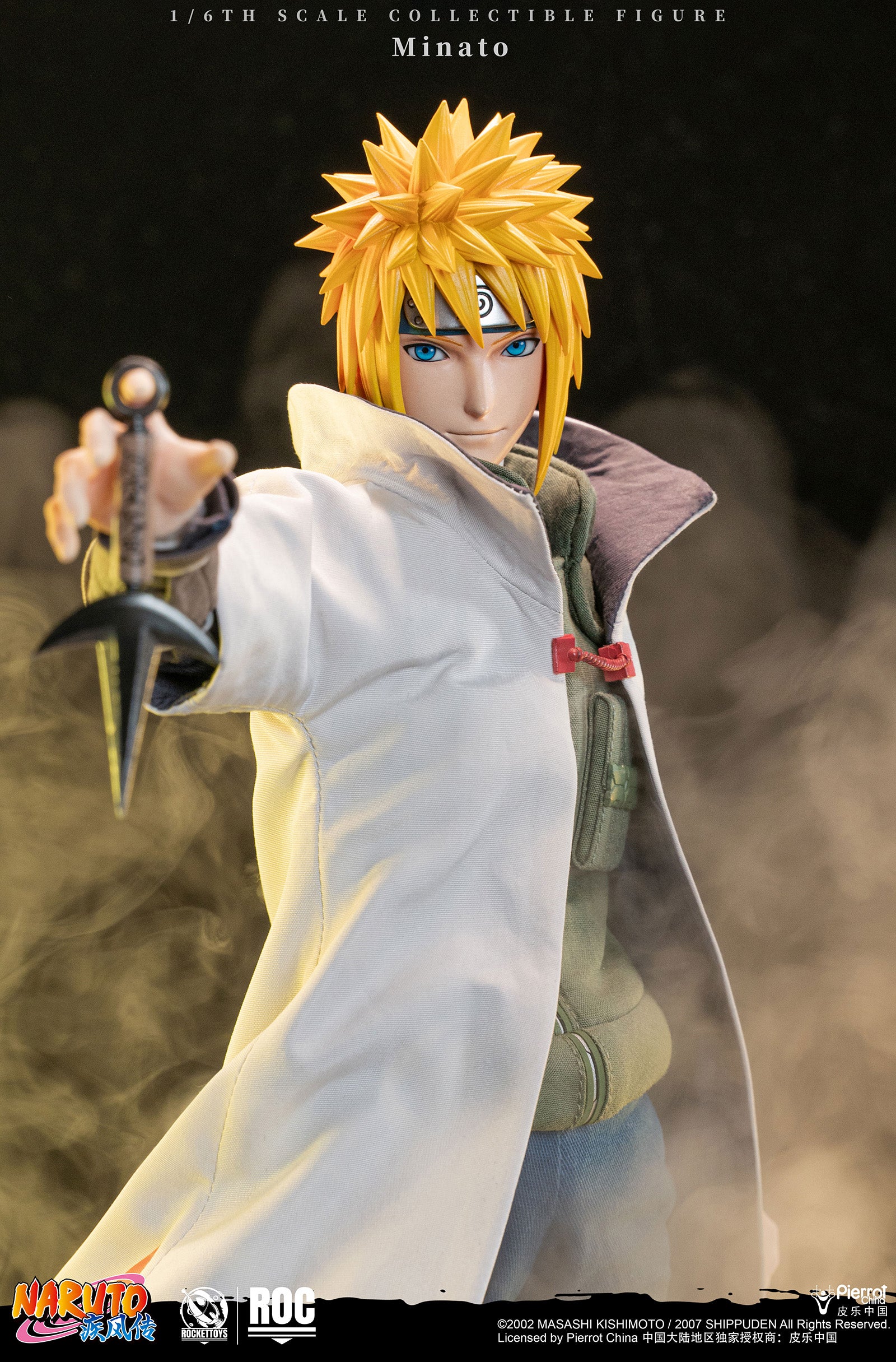 PRE-ORDER Rocket Toys - Naruto Shippuden - Minato Namikaze: Fourth Hokage Ver. 1/6